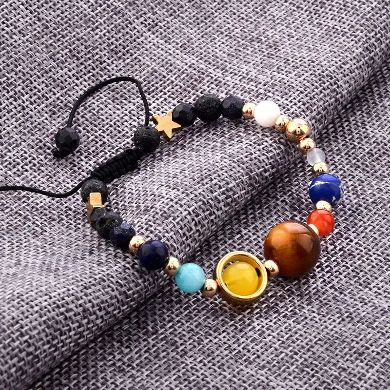 Unique Solar System Astronomy Bracelet