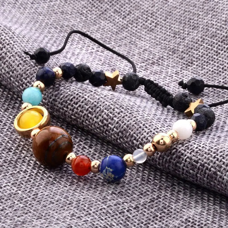 Unique Solar System Astronomy Bracelet