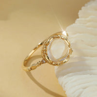 Thumbnail for Unstoppable Luck Chalcedony and Citrine Ring