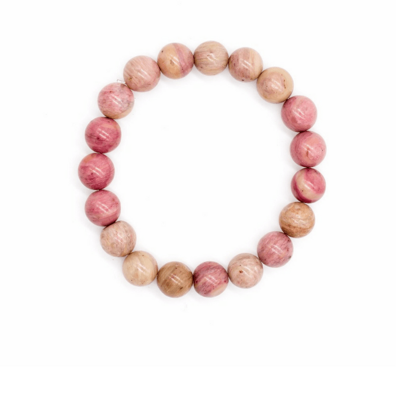 Natural Rhodochrosite Soothing Bracelet