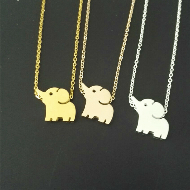 Baby Elephant Necklace