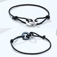 Thumbnail for Stainless Steel Interlocking Customizable 'SELF-CONFIDENCE' Name Bracelet