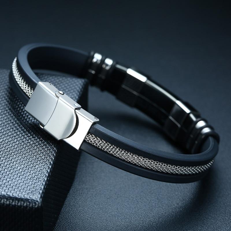 Men's Stylish Stainless Steel Bracelet