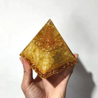 Thumbnail for Wealth and Prosperity Ceregat Orgonite Pyramid