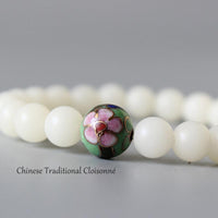 Thumbnail for Bodhi Seed Beads Chinese Cloisonne Bracelet