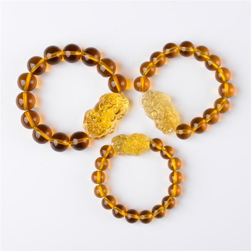 Natural Citrine Stone Lucky 'Pi Xiu' WEALTH Bracelet-IN STOCK USA!