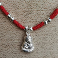 Thumbnail for 2024 Year of the Rabbit! S925 Silver Animal Zodiac Red Rope Bracelet