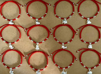 Thumbnail for 2024 Year of the Rabbit! S925 Silver Animal Zodiac Red Rope Bracelet