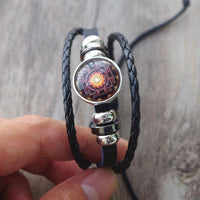 Thumbnail for Sri Yantra Sacred Geometry Multi-Layer Bracelet