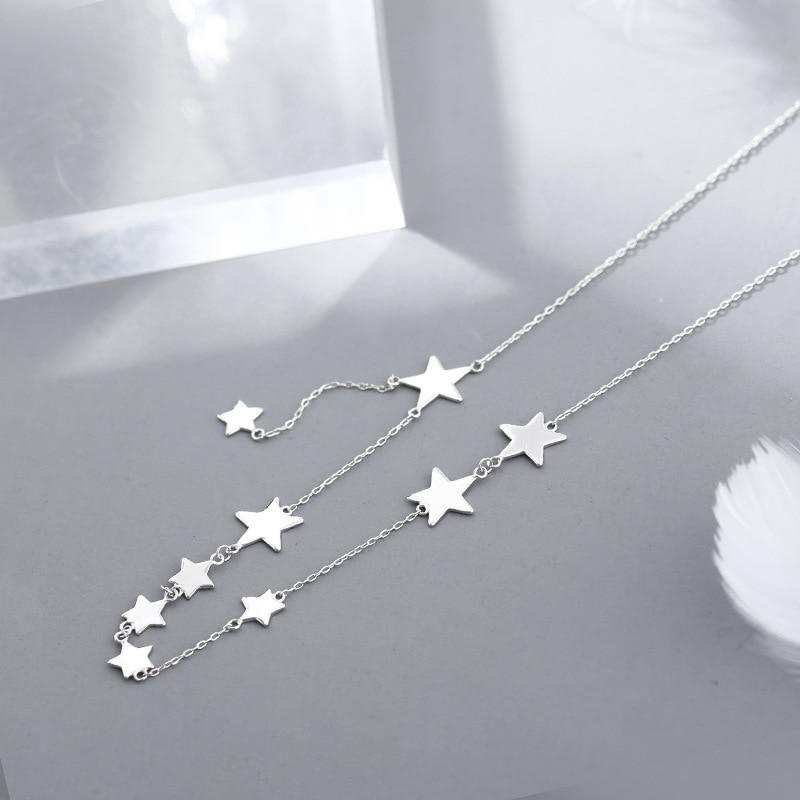 THAI SILVER Good Luck 'SHOOT FOR THE STARS' Necklace