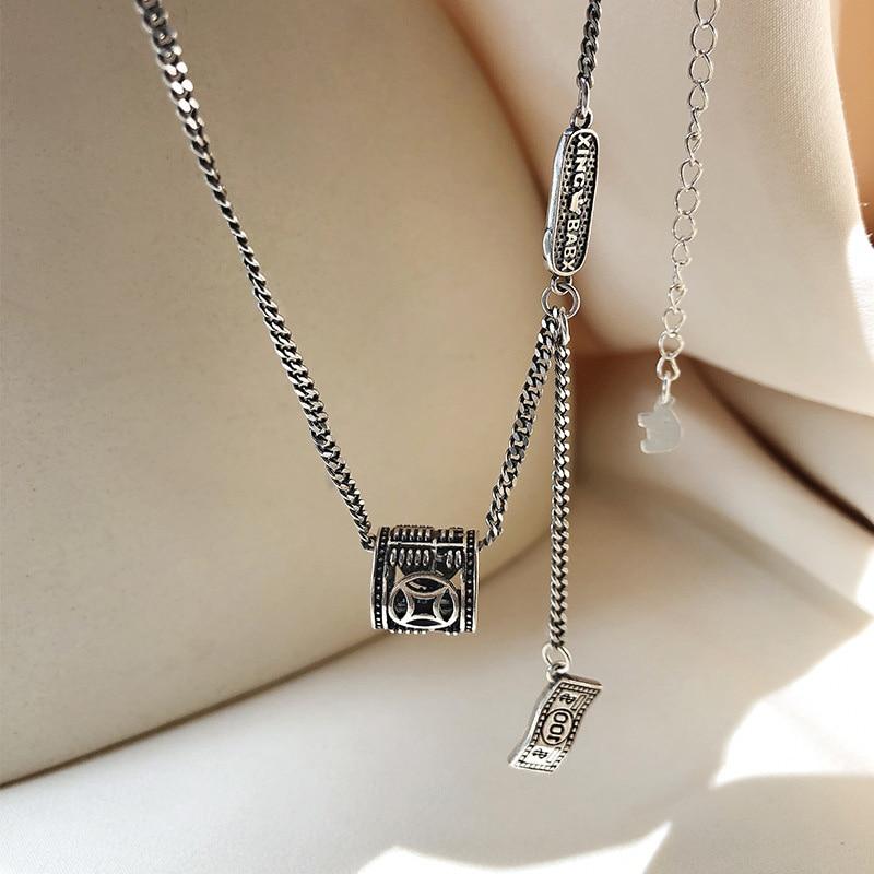 THAI SILVER Good Luck 'Money Rain' Necklace