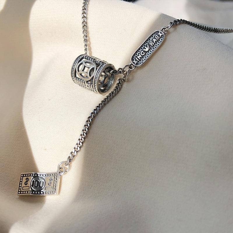 THAI SILVER Good Luck 'Money Rain' Necklace