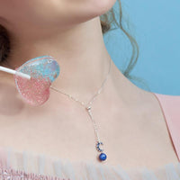 Thumbnail for THAI SILVER Blue Moon ETHEREAL Necklace