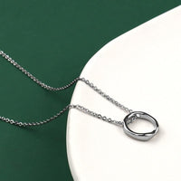 Thumbnail for THAI SILVER Circular Pendant Necklace