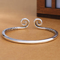 Thumbnail for THAI SILVER Adjustable Spiral 'BALANCE' Bracelet