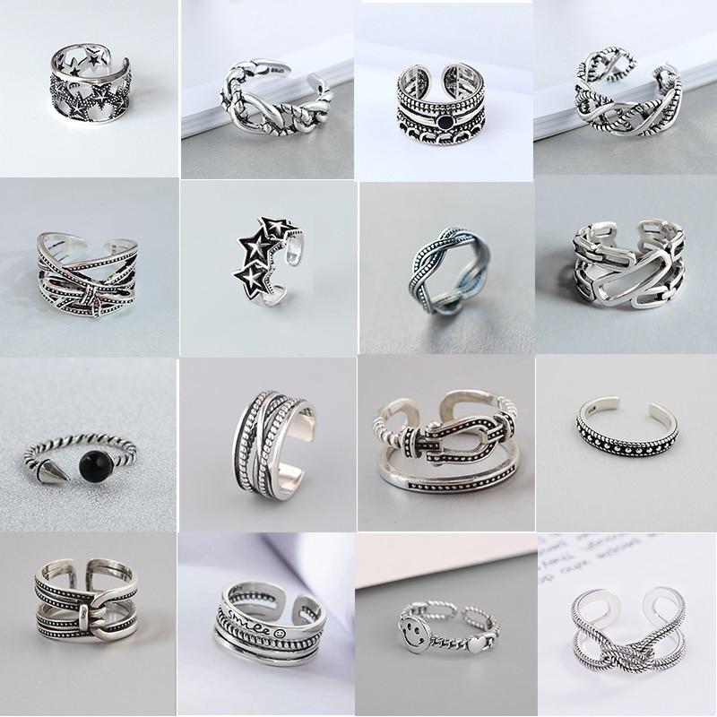 THAI SILVER Array of Rings - 18 Styles