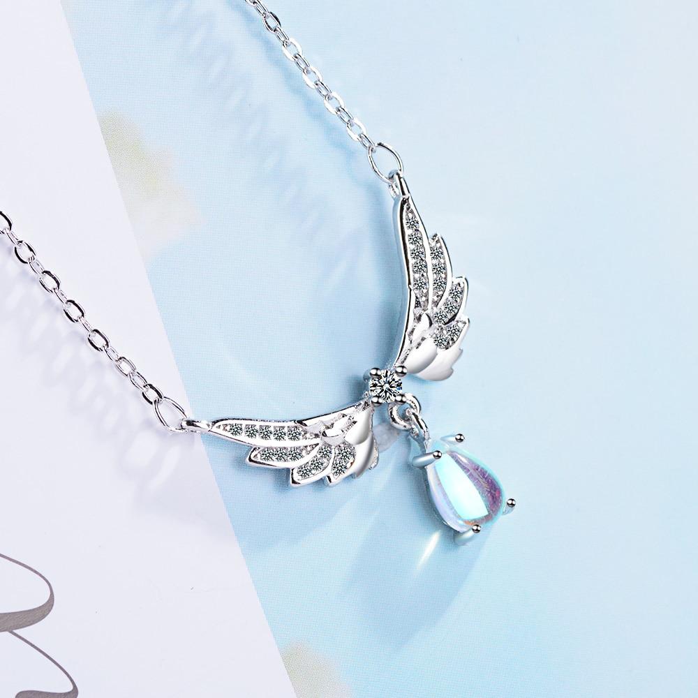 THAI SILVER Moonstone Friendship Necklace