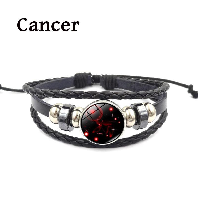 Colorful Zodiac Astrology Sign Bracelet