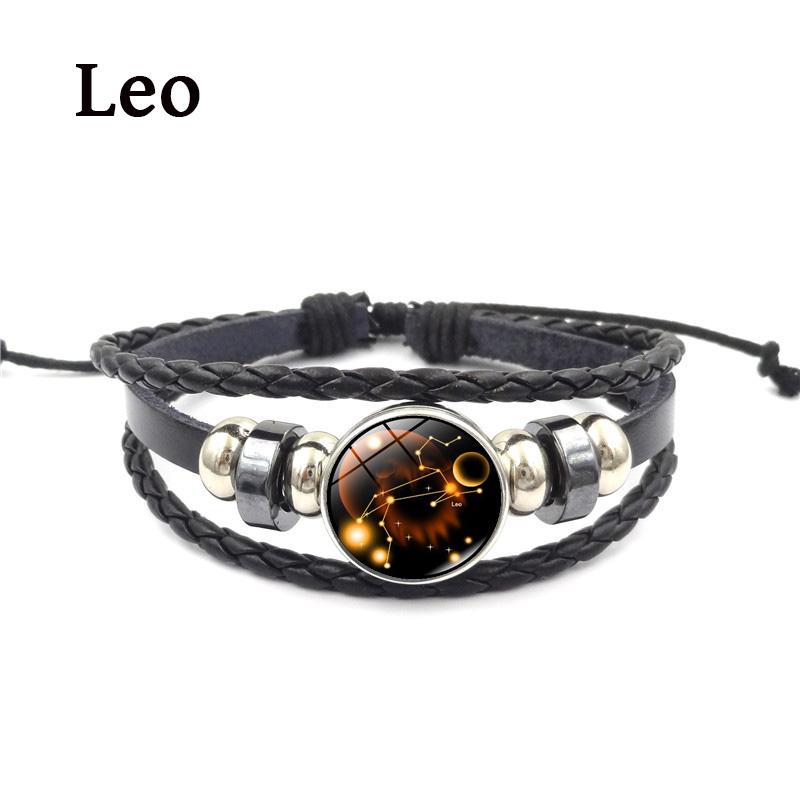 Colorful Zodiac Astrology Sign Bracelet