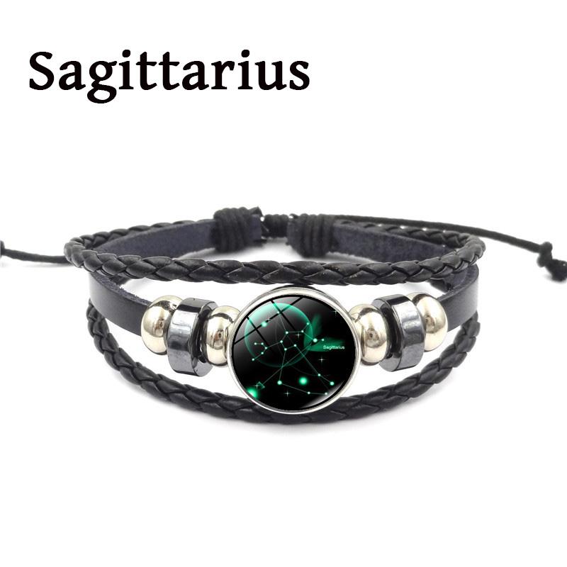 Colorful Zodiac Astrology Sign Bracelet