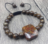 Thumbnail for Bronzite Stone ' RESTORE HARMONY' Healing Bracelet