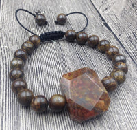 Thumbnail for Bronzite Stone ' RESTORE HARMONY' Healing Bracelet