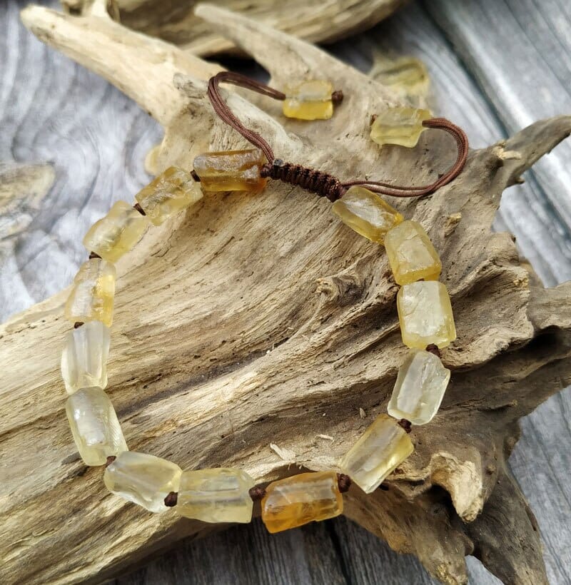 Raw Citrine TOTAL HAPPINESS Bracelet