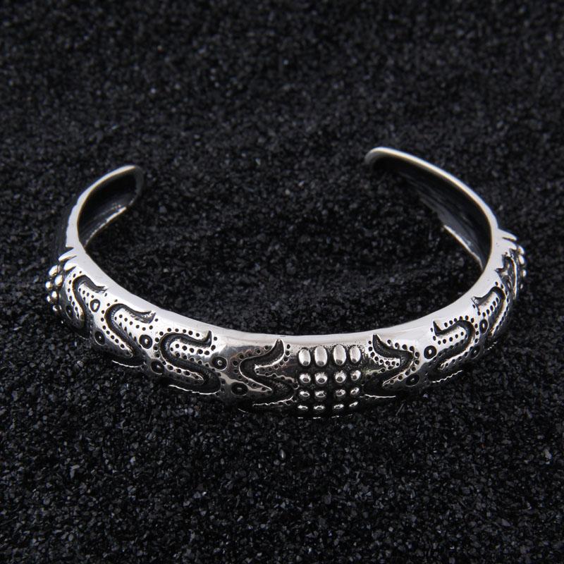 Norse inspired Stainless Steel ODIN'S DRAUPNIR  bangle