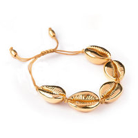 Thumbnail for ANCIENT MONEY Gold/Silver/Rose Gold Plated Cowry Shell Bracelet