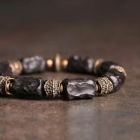 Thumbnail for Anti-Evil Black Wood Bracelet