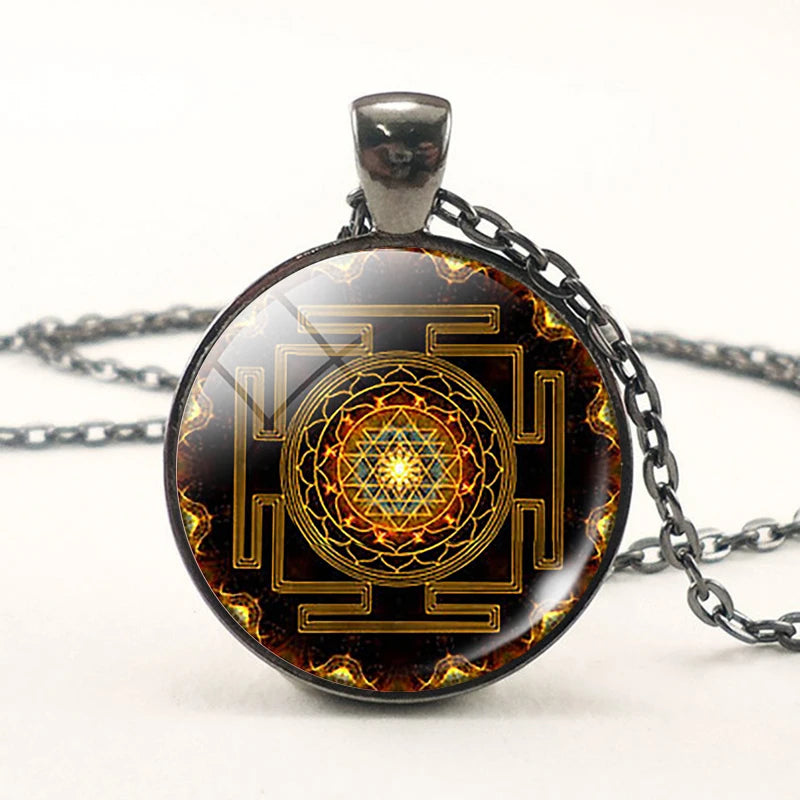 Sri Yantra Pendant Necklace