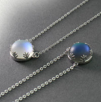 Thumbnail for 925 Sterling Silver 'AURORA LIGHTS' Crystal Necklace