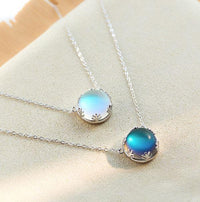 Thumbnail for 925 Sterling Silver 'AURORA LIGHTS' Crystal Necklace