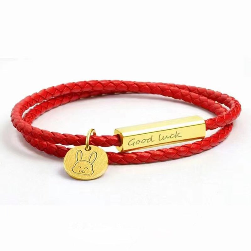 Auspicious Rabbit Good Luck Bracelet