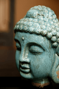 Thumbnail for Ceramic Southeast Asian style Buddha head