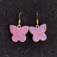 Thumbnail for Dance Of The Butterflies Jasper Drop Earrings