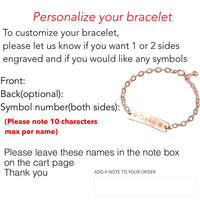 Thumbnail for Cute Stainless Steel Customizable Babies & Children Affection Bracelet