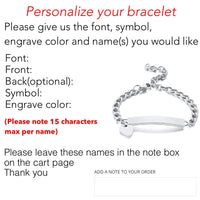 Thumbnail for Cute Stainless Steel Personalized Babies & Children Little Cherub Bracelet