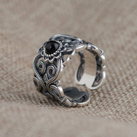 Thumbnail for Black Agate Protection Ring