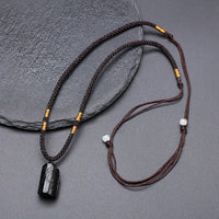 Thumbnail for Black Tourmaline Healing Stone Necklace