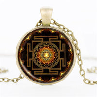 Thumbnail for Sri Yantra Pendant Necklace