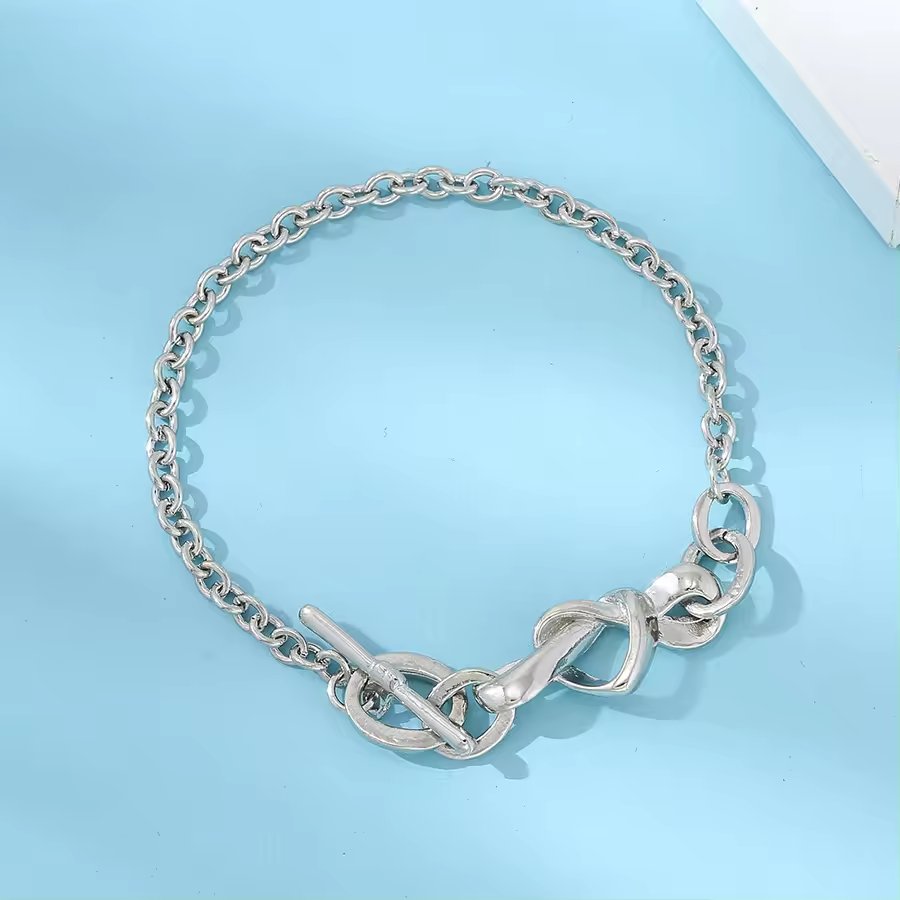 THAI SILVER Knot 'LUCK' Bracelet