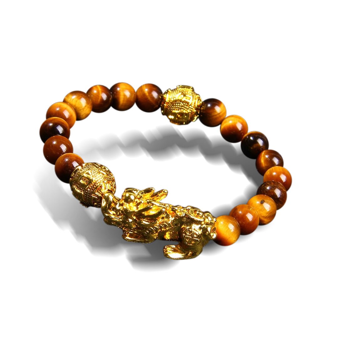 Brave Piyao Wealth Tiger's Eye Bracelet