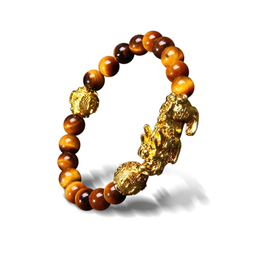 Brave Piyao Wealth Tiger's Eye Bracelet