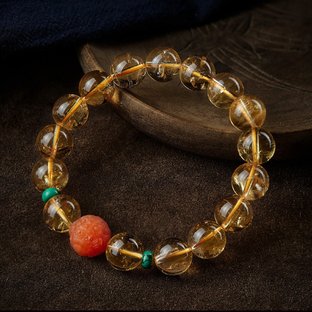 Brazilian Natural Citrine Success Bracelet