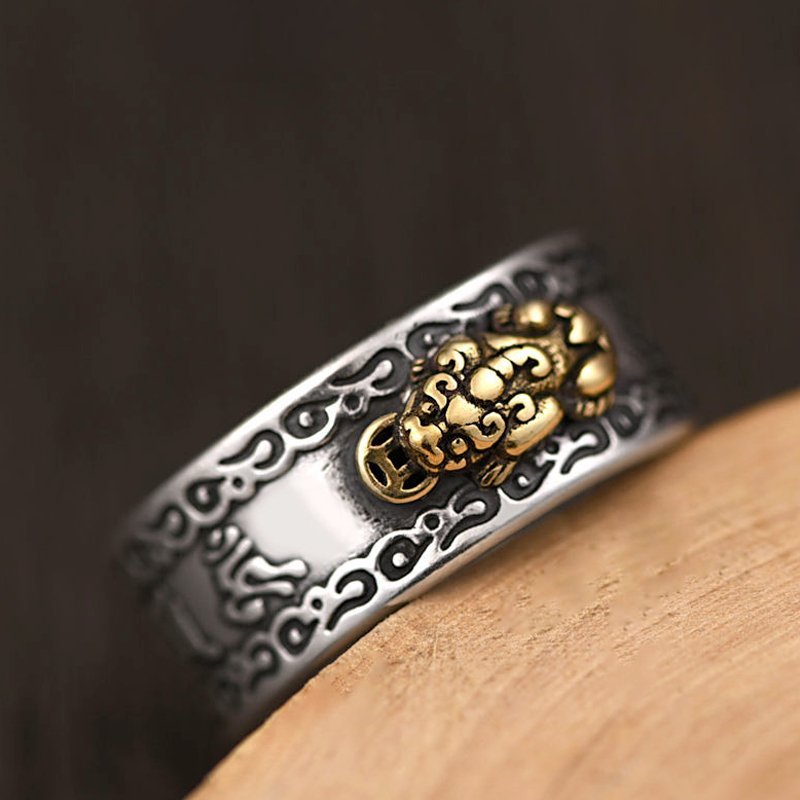 BUY 1 Feng Shui Pixiu Mantra Ring Get 1 FREE (Limited Promo Only)