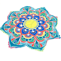 Thumbnail for Hot! Hippie Lotus Tassel  Mandala Tapestry