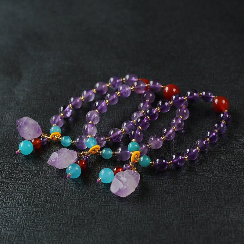 Calming & Stress Relief Amethyst Bracelet