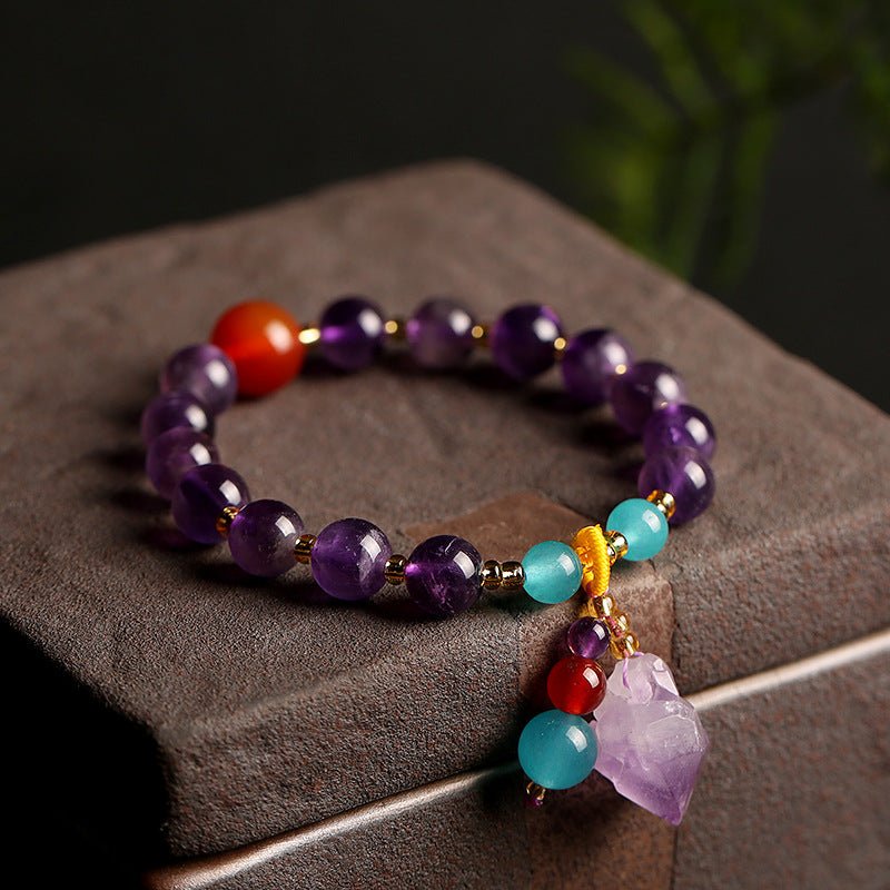 Calming & Stress Relief Amethyst Bracelet