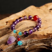 Thumbnail for Calming & Stress Relief Amethyst Bracelet